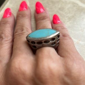 Silver 925 ring size 6 vintage